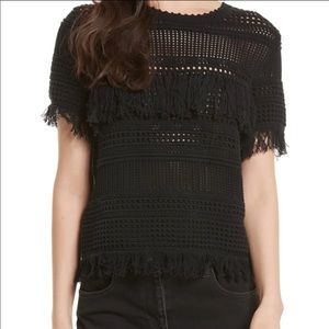 Rebecca Minkoff Miwok Crochet Top